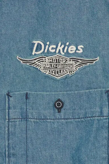 Dickies x Harley Davidson Short Sleeve Work Shirt | Thumbnail 5 Dickies x Harley Davidson Short Sleeve Work Shirt | Thumbnail 5