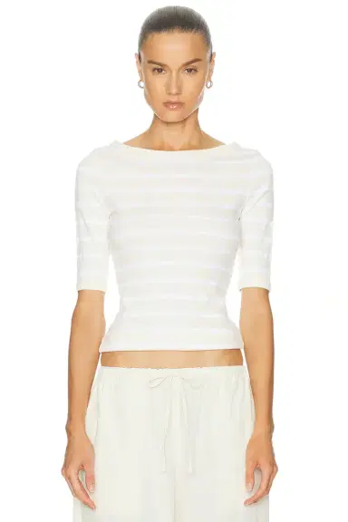 Citizens of Humanity Boatneck Slim Tee | Thumbnail 1 Citizens of Humanity Boatneck Slim Tee | Thumbnail 1