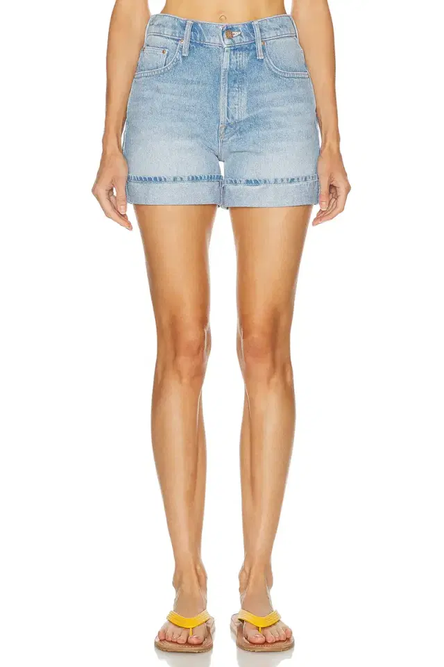 MOTHER Culotte Cuffed Short