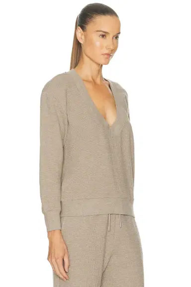 Negative Underwear Waffle Knit Deep V | Thumbnail 2 Negative Underwear Waffle Knit Deep V | Thumbnail 2