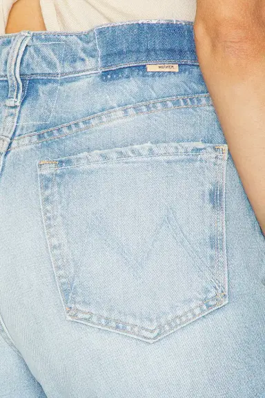 Mother The Rambler Zip Flood Jeans | Thumbnail 6 Mother The Rambler Zip Flood Jeans | Thumbnail 6