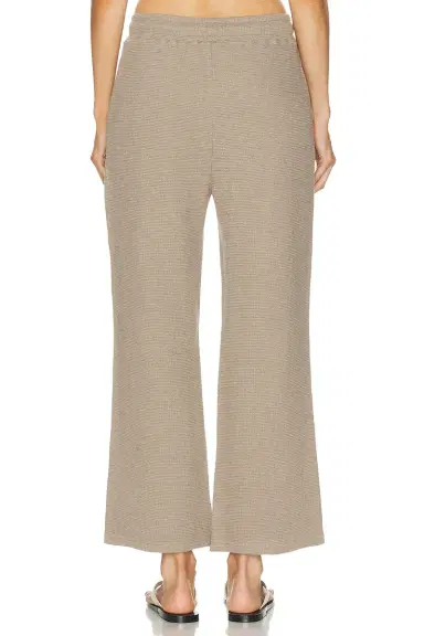 Negative Underwear Waffle Knit Cropped Track Pant | Thumbnail 4 Negative Underwear Waffle Knit Cropped Track Pant | Thumbnail 4
