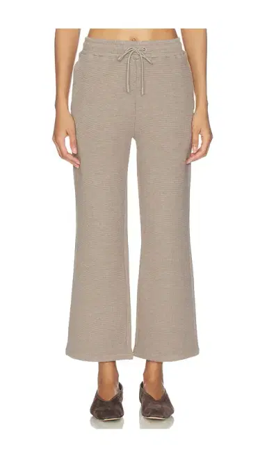 Negative Underwear Waffle Knit Cropped Track Pant | Thumbnail 7 Negative Underwear Waffle Knit Cropped Track Pant | Thumbnail 7