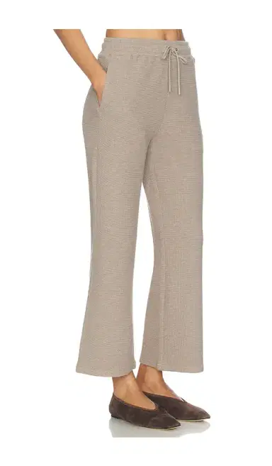 Negative Underwear Waffle Knit Cropped Track Pant | Thumbnail 8 Negative Underwear Waffle Knit Cropped Track Pant | Thumbnail 8