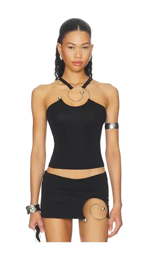 Spiral Strap Tank Top