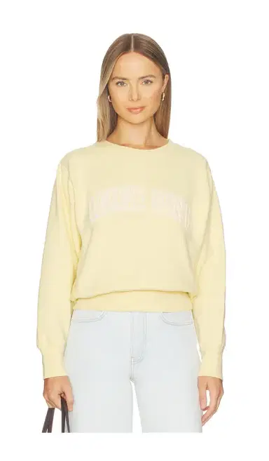 Anine Bing Harry Shrunken Sweatshirt | Thumbnail 1