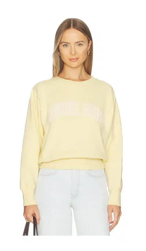 ANINE BING Harry Shrunken Sweatshirt