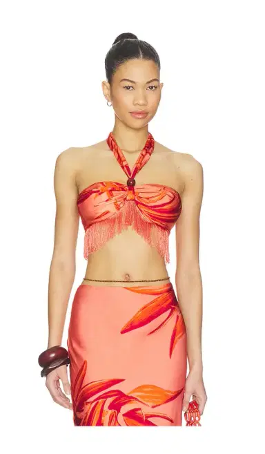 ROCOCO SAND Fringe Top | Thumbnail 1 ROCOCO SAND Fringe Top | Thumbnail 1