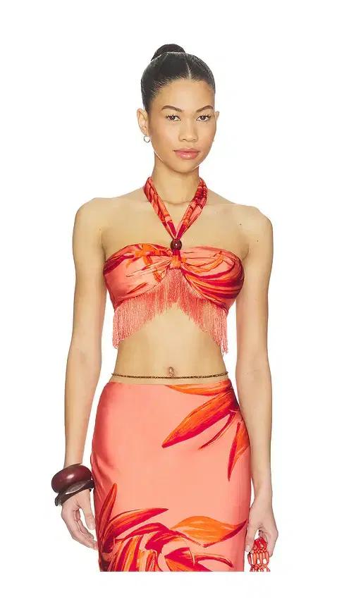 ROCOCO SAND Fringe Top
