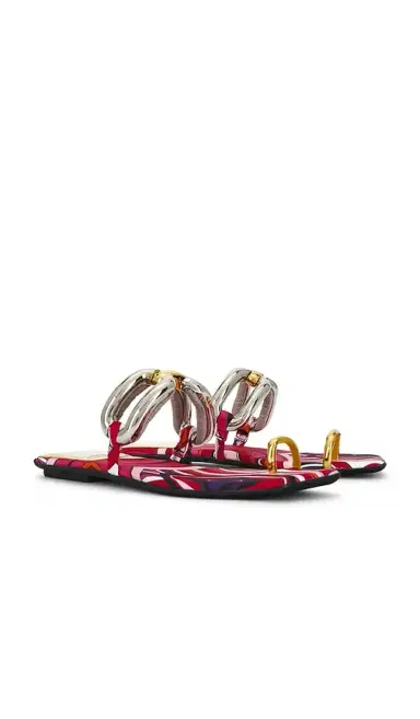 Jeffrey Campbell Guilded 2 Flat Sandal | Thumbnail 1 Jeffrey Campbell Guilded 2 Flat Sandal | Thumbnail 1