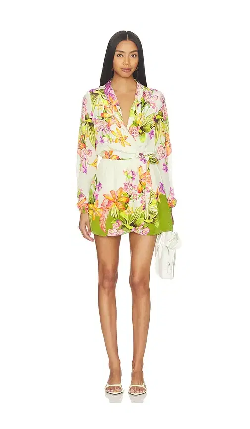 Mini Dress With Detachable Belt