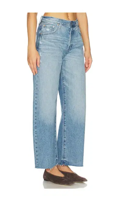 Pistola Tate Crop High Rise Bowed Wide Leg Jeans | Thumbnail 2 Pistola Tate Crop High Rise Bowed Wide Leg Jeans | Thumbnail 2
