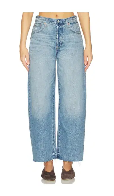 Pistola Tate Crop High Rise Bowed Wide Leg Jeans | Thumbnail 1 Pistola Tate Crop High Rise Bowed Wide Leg Jeans | Thumbnail 1