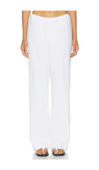 DONNI. The Linen Simple Pant | Thumbnail 1 DONNI. The Linen Simple Pant | Thumbnail 1