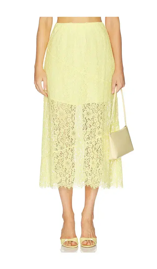 Effie Lace Midi Skirt