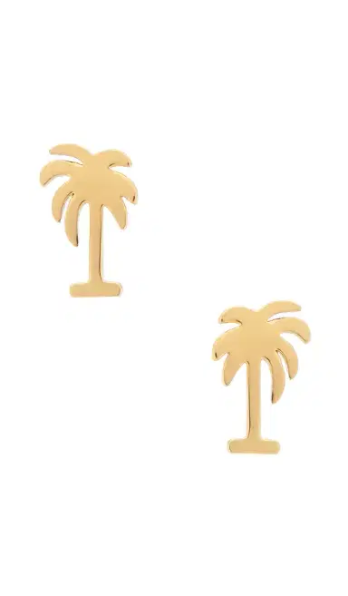Lele Sadoughi Palm Tree Stud Earrings | Thumbnail 1