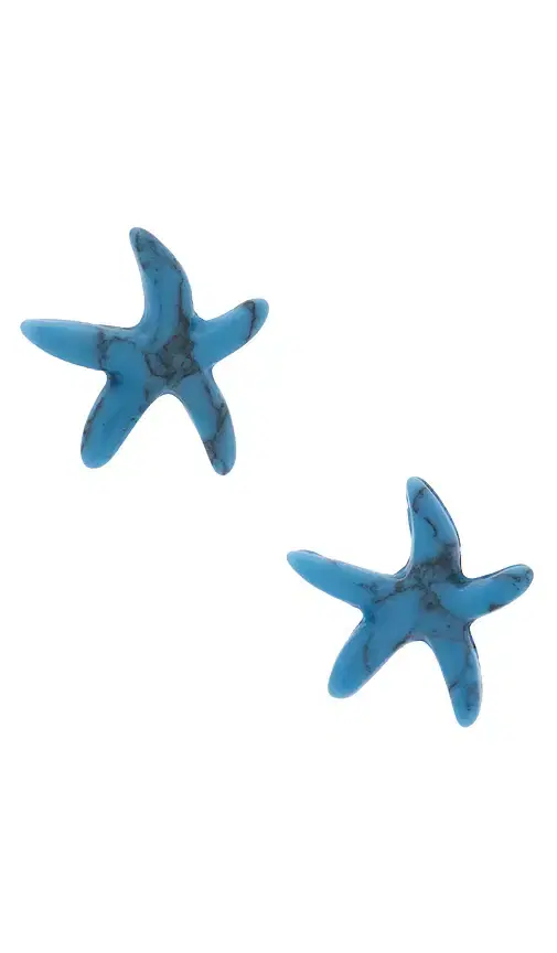 Lele Sadoughi Starfish Stud Earrings