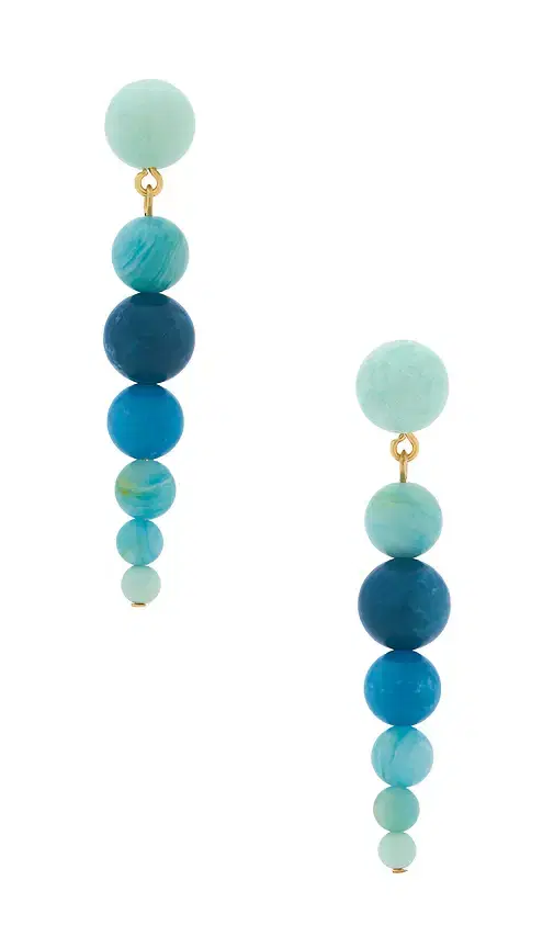 Lele Sadoughi Riviera Linear Drop Earrings
