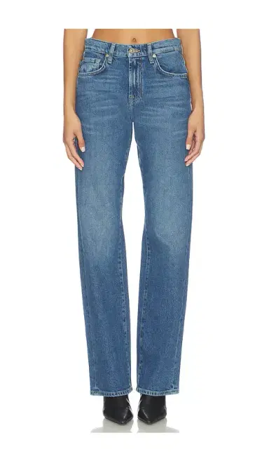 7 For All Mankind Tess Trouser Jeans | Thumbnail 1 7 For All Mankind Tess Trouser Jeans | Thumbnail 1