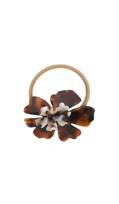 Lele Sadoughi Hibiscus Genie Hair Tie | Thumbnail 1 Lele Sadoughi Hibiscus Genie Hair Tie | Thumbnail 1