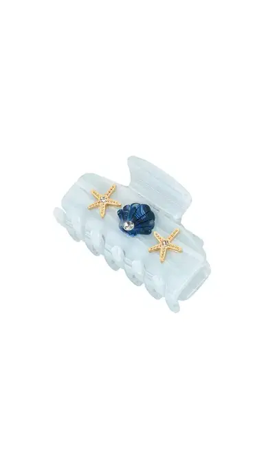 Lele Sadoughi Mini Sea Shell Claw Clip | Thumbnail 1 Lele Sadoughi Mini Sea Shell Claw Clip | Thumbnail 1
