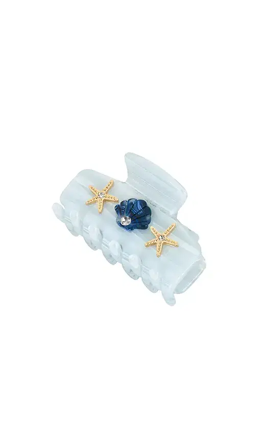 Lele Sadoughi Mini Sea Shell Claw Clip