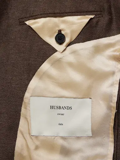 Husbands Wool and Linen-Blend Twill Suit Jacket - Men | Thumbnail 6 Husbands Wool and Linen-Blend Twill Suit Jacket - Men | Thumbnail 6
