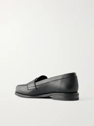 MORJAS The Ivy Suede Penny Loafers - Men | Thumbnail 4