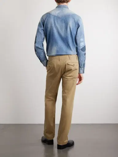 RRL Straight-Leg Cotton-Twill Trousers - Men | Thumbnail 4 RRL Straight-Leg Cotton-Twill Trousers - Men | Thumbnail 4