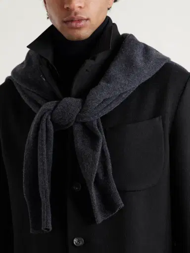 Saman Amel Nehru Wool Jacket - Men | Thumbnail 5