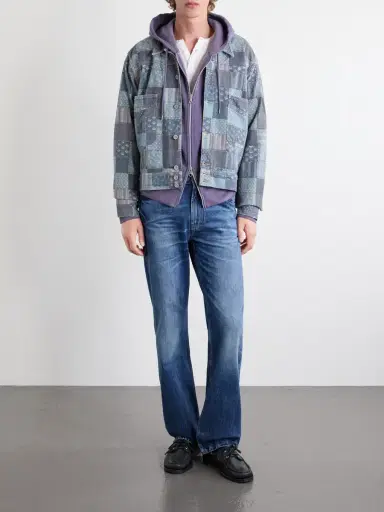 RRL Patchwork Cotton Jacket - Men | Thumbnail 2