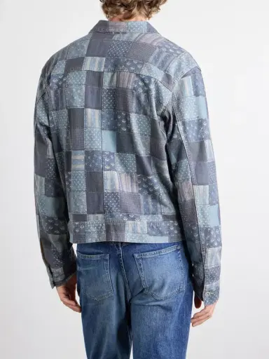RRL Patchwork Cotton Jacket - Men | Thumbnail 4
