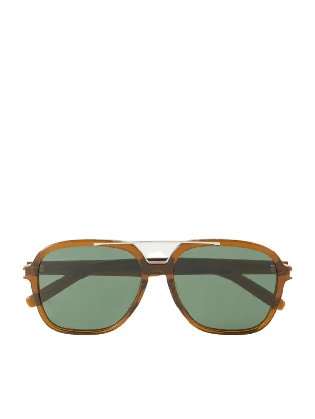 Square-Frame Acetate Sunglasses - Men