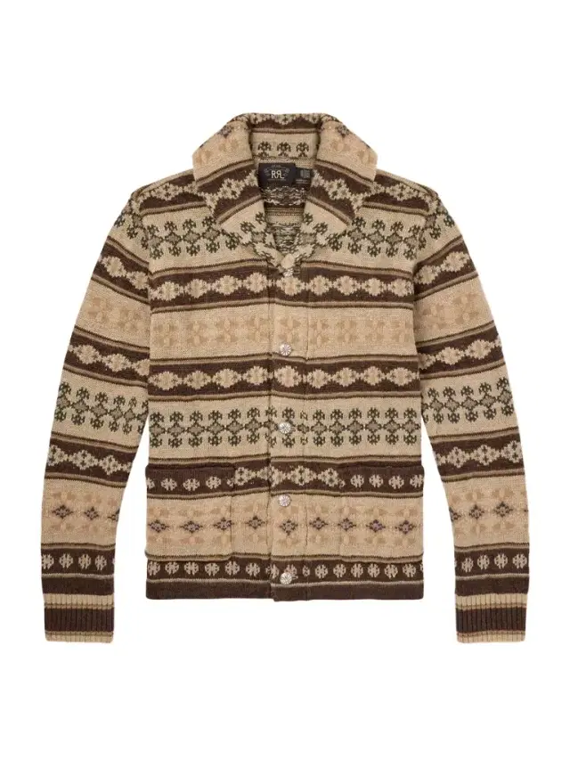 Linen, Silk and Wool-Blend Jacquard Cardigan - Men