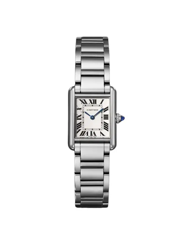 Tank Must de Small SolarBeat™ Stainless Steel Watch, Ref. WSTA0121 - Men