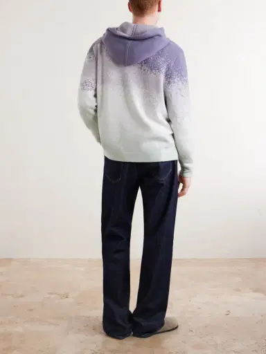 God’s True Cashmere Ombre Cashmere Hoodie - Men | Thumbnail 4