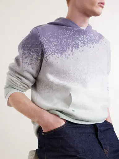 God’s True Cashmere Ombre Cashmere Hoodie - Men | Thumbnail 5