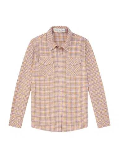 God’s True Cashmere Midnight Rose Checked Cashmere Shirt - Men | Thumbnail 1 God’s True Cashmere Midnight Rose Checked Cashmere Shirt - Men | Thumbnail 1