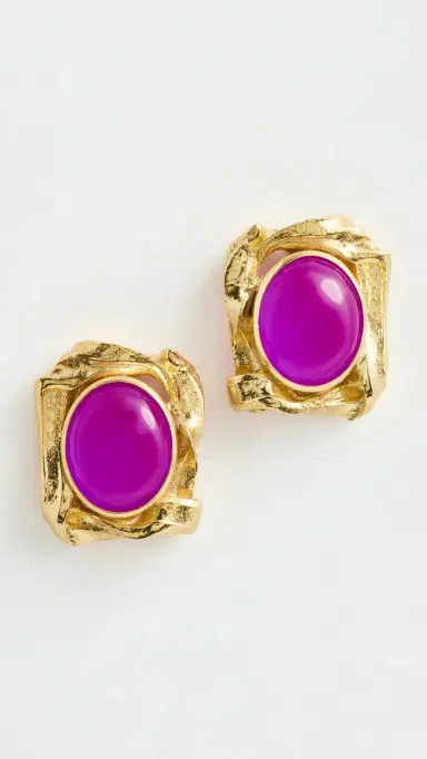 Completedworks Recycled Brass Earrings 18k Gold Plating One Size | Thumbnail 2 Completedworks Recycled Brass Earrings 18k Gold Plating One Size | Thumbnail 2