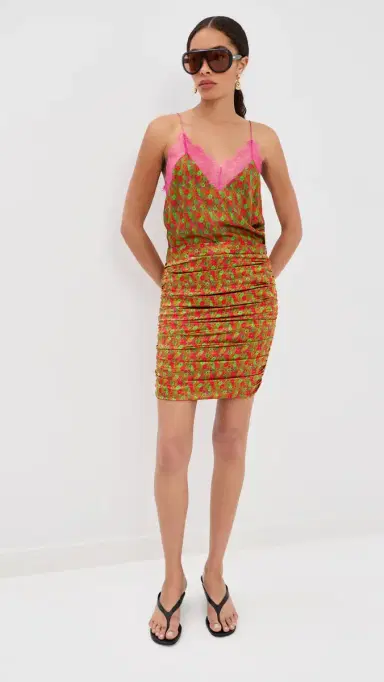 FRANÇOISE Layla Silk Top Floral Red 34 | Thumbnail 5