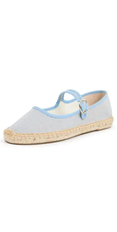 Soludos Mary Jane Espadrilles Dolphin Blue 9-9.5 | Thumbnail 1 Soludos Mary Jane Espadrilles Dolphin Blue 9-9.5 | Thumbnail 1