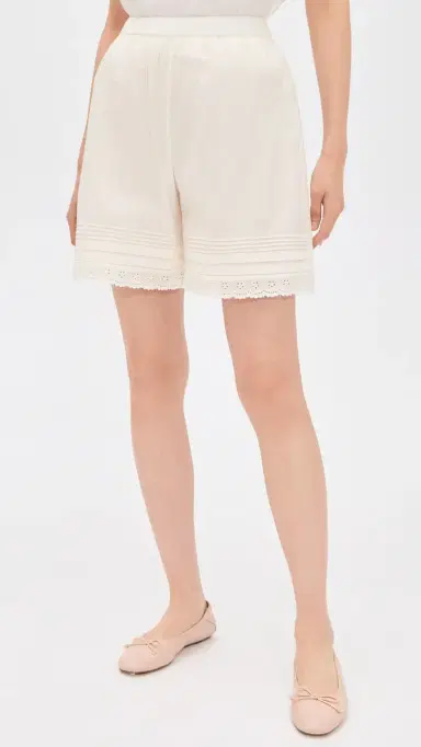 Faithfull Filomena Shorts Fiore Lace White 6 | Thumbnail 2