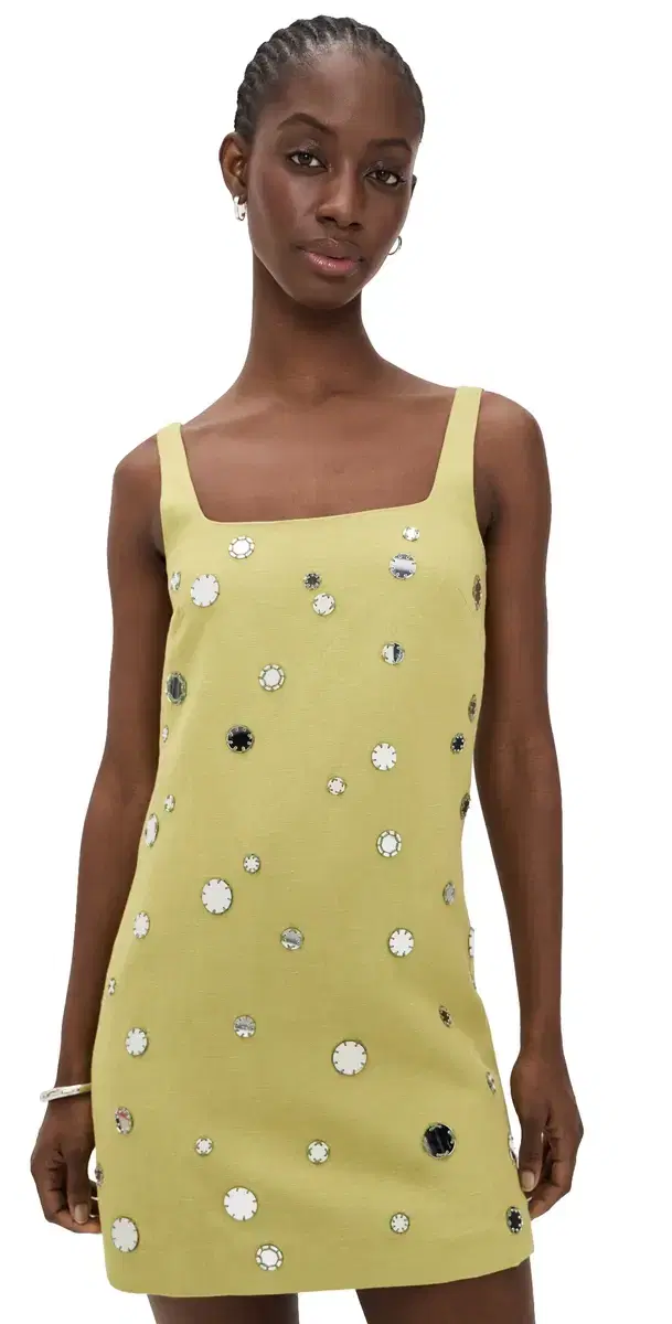 Barton Mirror Dress Lime Mist Barton Mirror Dress Lime Mist