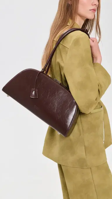 Freja New York Alma Shoulder Bag Raisin One Size | Thumbnail 3
