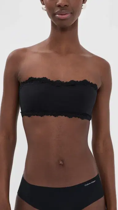 Free People Charlie Bandeau Bra Black M | Thumbnail 2