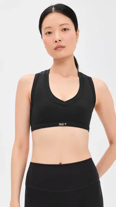 SET Breathe 1.0 LA ports Bra Onyx | Thumbnail 2
