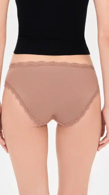 Stripe & Stare Original Knickers 4 Pack Latte Essentials L | Thumbnail 4