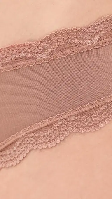 Stripe & Stare Original Knickers 4 Pack Latte Essentials L | Thumbnail 5