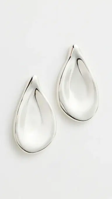 Madewell Droplet Statement Stud Earrings Warm | Thumbnail 2