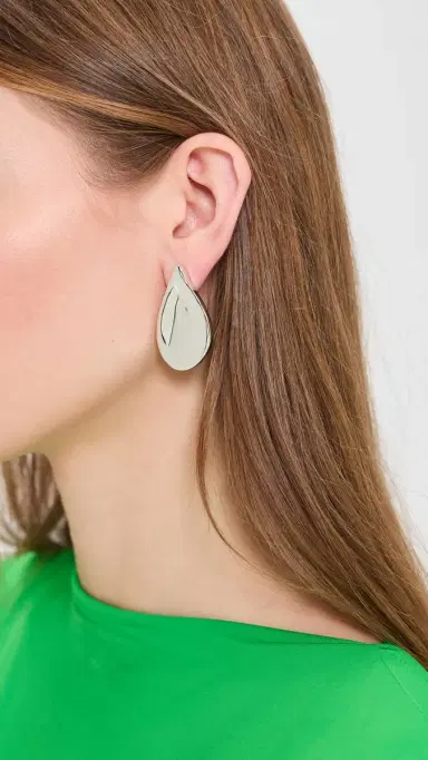 Madewell Droplet Statement Stud Earrings Warm | Thumbnail 3